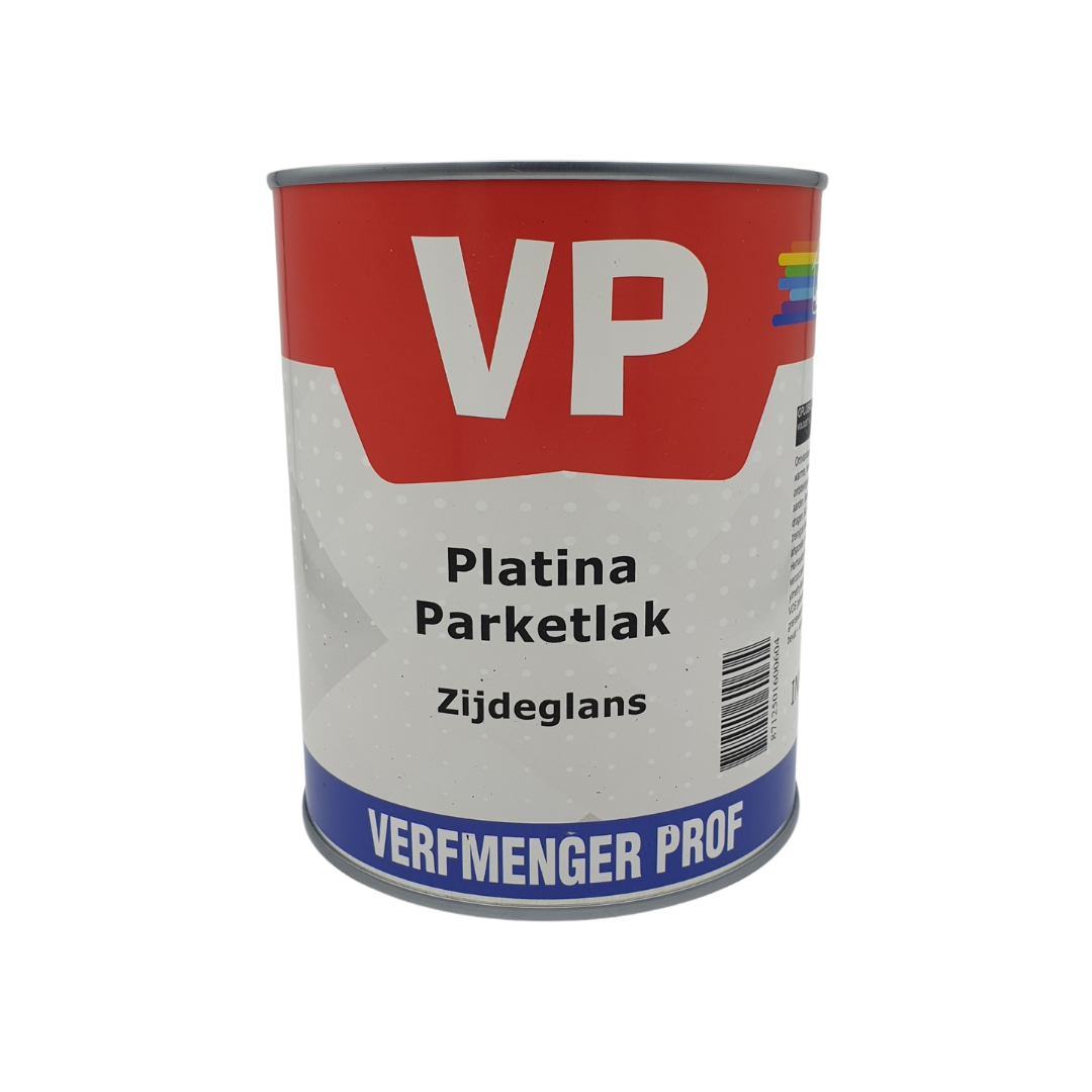 VP Platina Parketlak PU Zijdeglans 1 liter