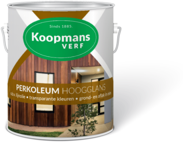 Koopmans Perkoleum Hoogglans Transparant UV | tot | De Verfmenger