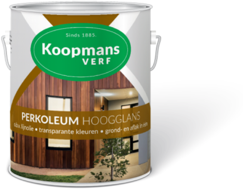 Koopmans Perkoleum Hoogglans Transparant UV 2,5 liter
