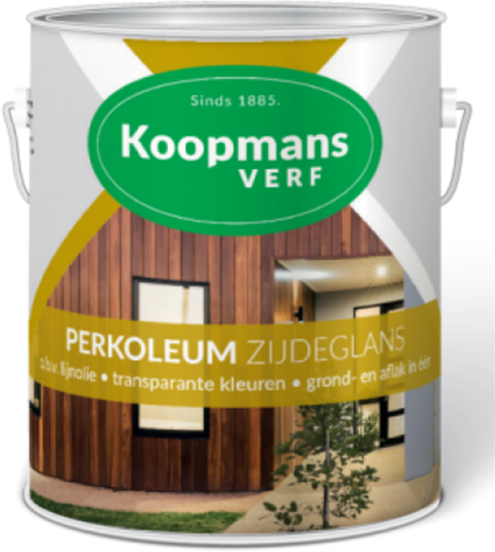 Koopmans Perkoleum Zijdeglans Transparant Blank UV 