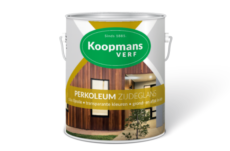 Koopmans Perkoleum Zijdeglans Transparant UV 0,75 l liter