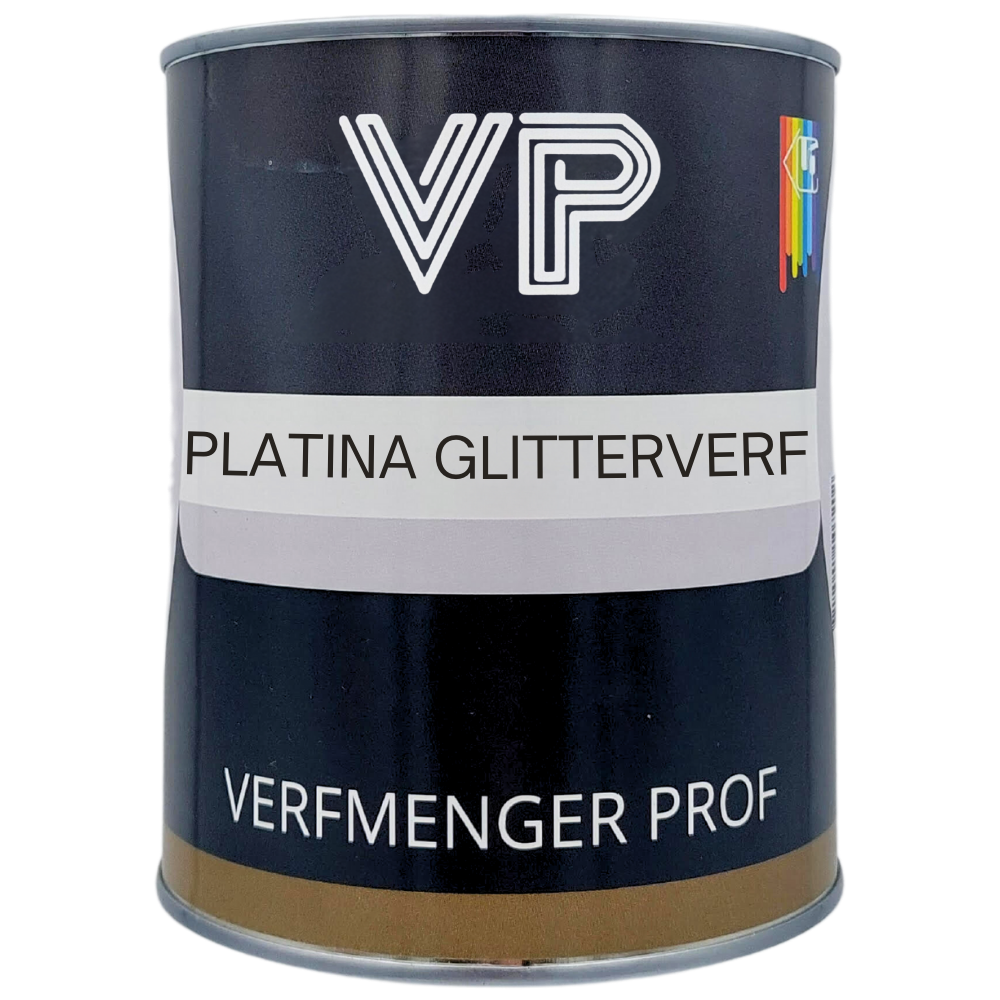 VP Platina Glitterverf Satin 1 liter