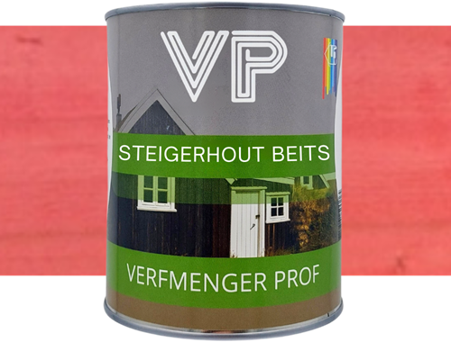 VP Steigerhoutbeits Rood beachwash 