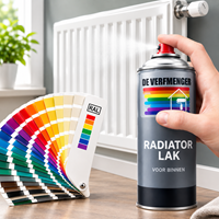 Verfspuitbus Radiatorspray