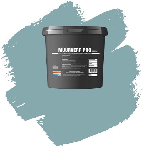 Muurverf Pro: RAL 6034 Pastelturquoise (Wit)