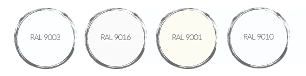 RAL 9010 of wit - welke moet ik kiezen?