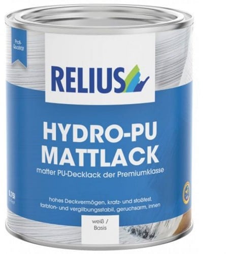 Relius Hydro-PU Mattlack 