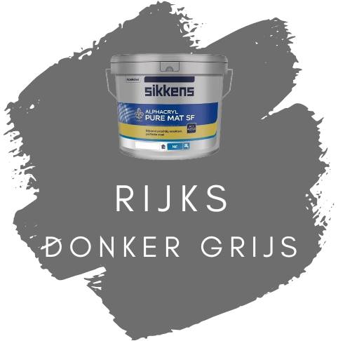 Sikkens Alphacryl Pure Mat SF Rijks Donker Grijs