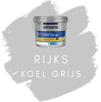 Sikkens Alphacryl Pure Mat SF Rijks Koel Grijs