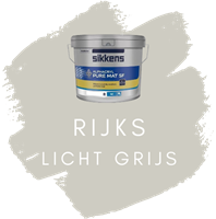 Sikkens Alphacryl Pure Mat SF Rijks Licht Grijs