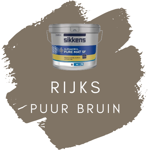 Sikkens Alphacryl Pure Mat SF Rijks Puur Bruin