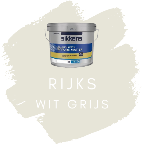 Sikkens Alphacryl Pure Mat SF Rijks Wit Grijs