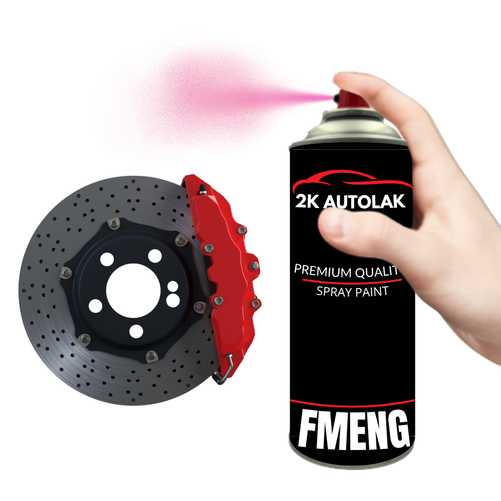Verfspuitbus Remklauw spray Rood