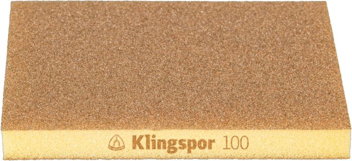 KLS Schuurspons / Grof "100" Licht Bruin afbeelding