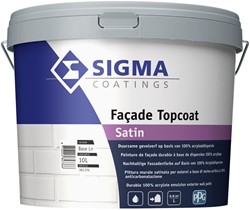Sigma Facade Topcoat Ecoplus satin 2.5 liter