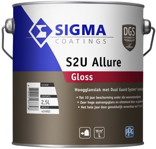 Sigma S2U Allure Gloss 2.5 liter Aanbieding