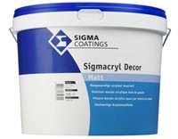 Sigmacryl Decor Zijdemat 1 liter