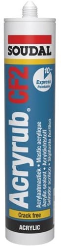 SOUDAL Acryrub CF2 Wit