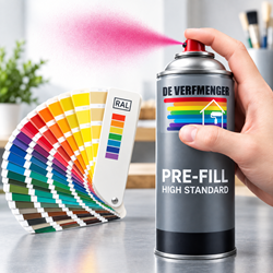 Spray Paint Custom Colour Mixing in Spray Cans