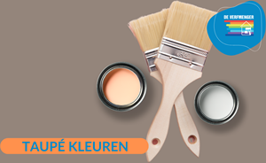 Taupe kleuren Muurverf