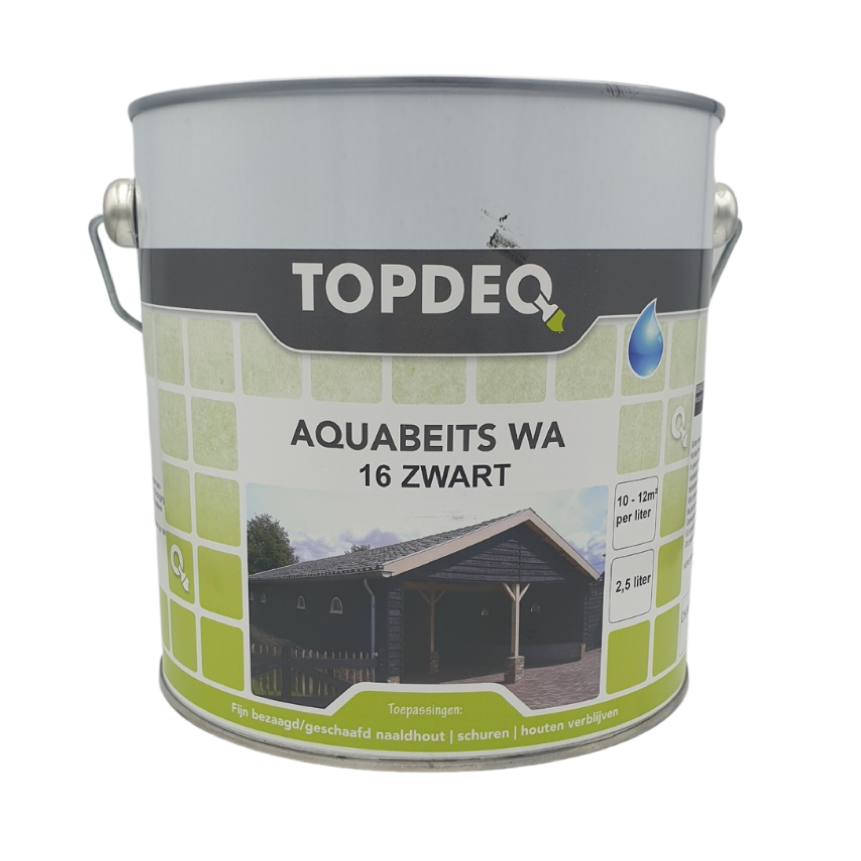 Topdeq Aquabeits WA MAT Zwart 20 liter afbeelding