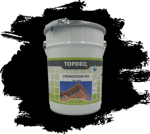 Topdeq Cronostain WA Zwart 5 liter