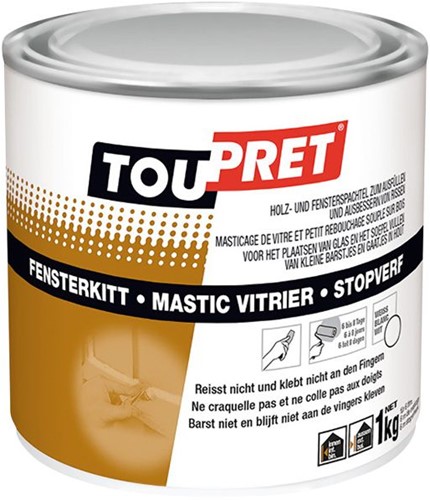 Toupret Stopverf 1 kilo Wit