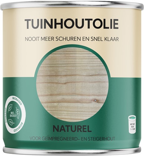 Tuinhoutolie 0.75 liter Naturel