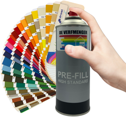 Verfspuitbus Radiatorspray