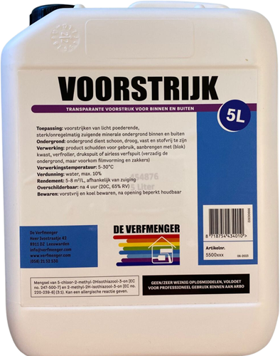 VP Transparante Voorstrijk