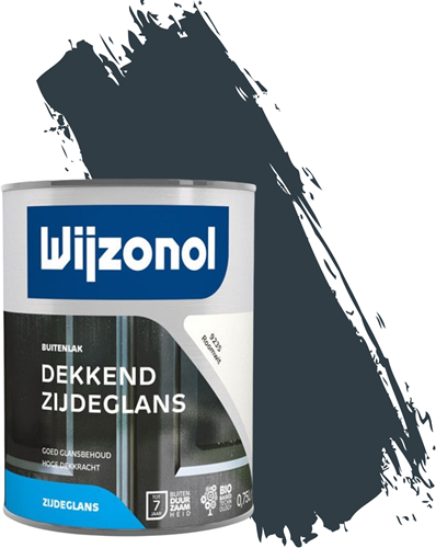 Wijzonol Dekkend Zijdeglans RAL 9226 Koningsblauw