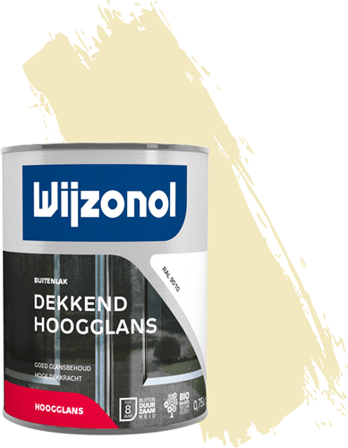 Wijzonol Dekkend Hoogglans 9170 Ivoor