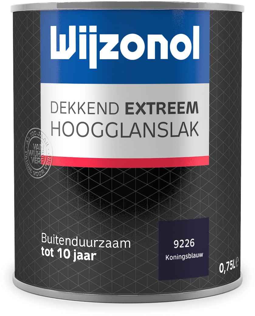 Wijzonol Dekkend Extreem Hoogglanslak 0,75 liter