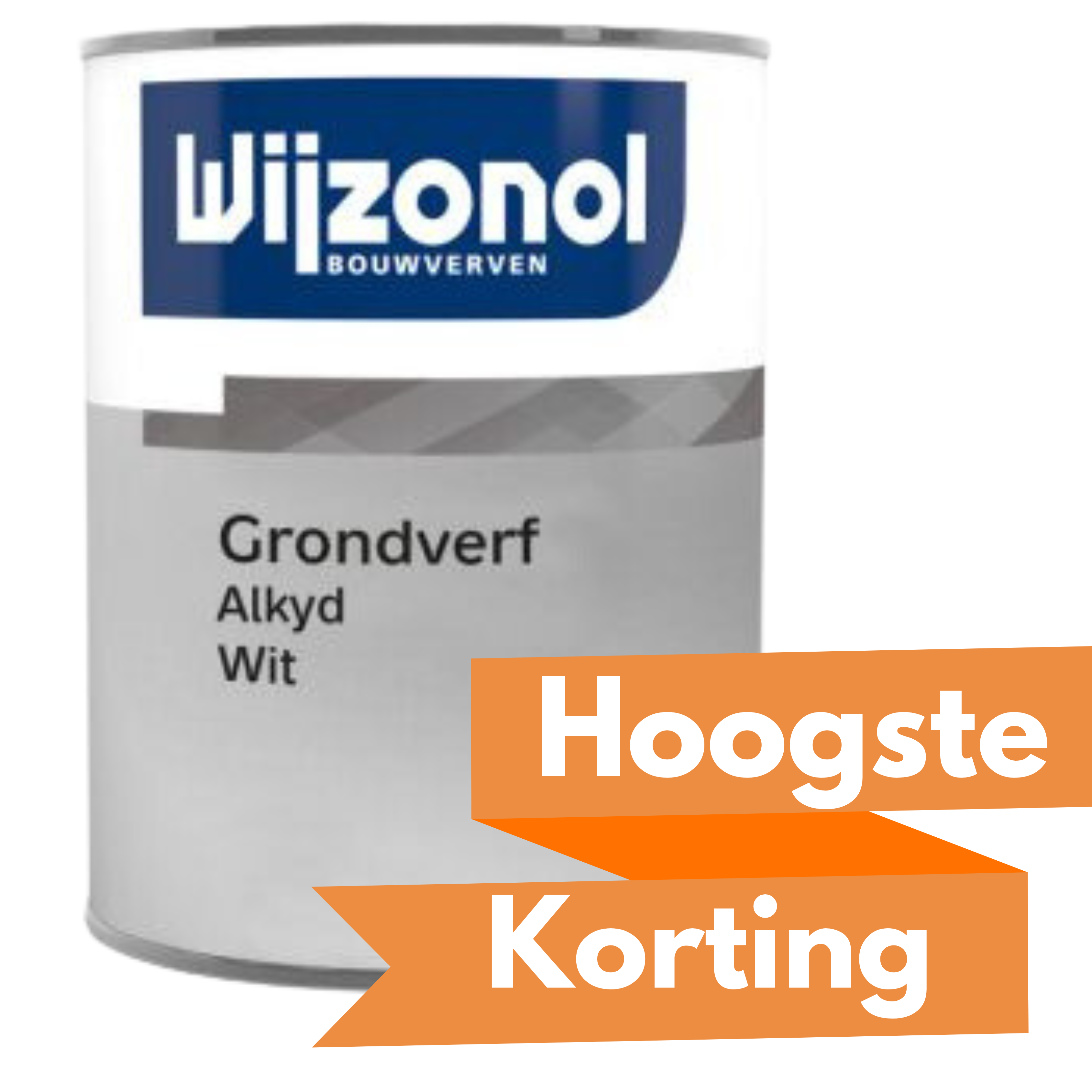 Wijzonol Grondverf Alkyd 2.5 RAL 9010