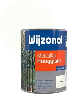 Wijzonol Metaallak Hoogglans RAL 9010 
