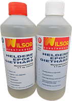 Wilsor Heldere Epoxy Giethars 2 x 500 ml