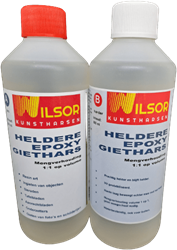Wilsor Heldere Epoxy Giethars