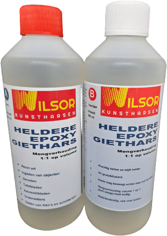 Wilsor Heldere Epoxy Giethars