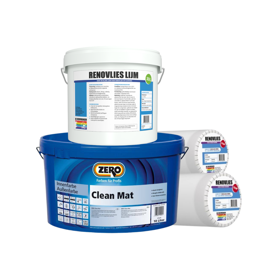 Zero Clean Mat & Renovlies Totaalaanbieding