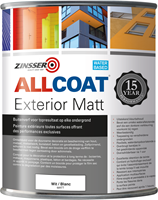 Zinsser Allcoat Exterieur Mat 1 Liter