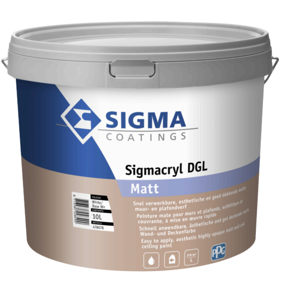 Sigma Sigmacryl DGL Matt 5 liter