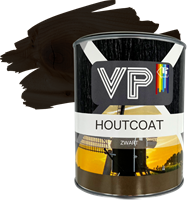 VP Platina Houtcoat Zwart Terpentine
