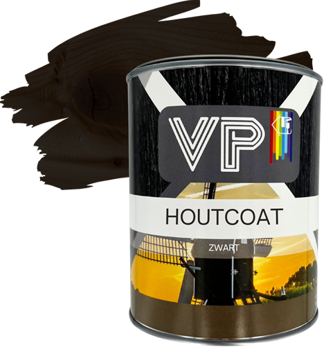 VP Platina Houtcoat Zwart Terpentine 